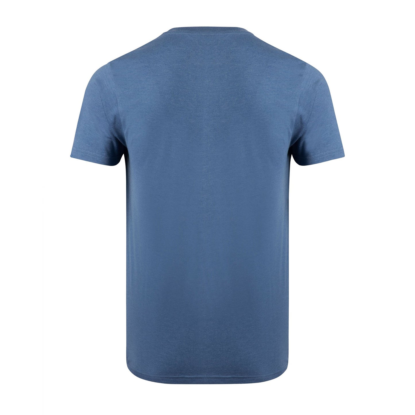 Mid Blue - Back - Weird Fish Mens Hooked Brand T-Shirt