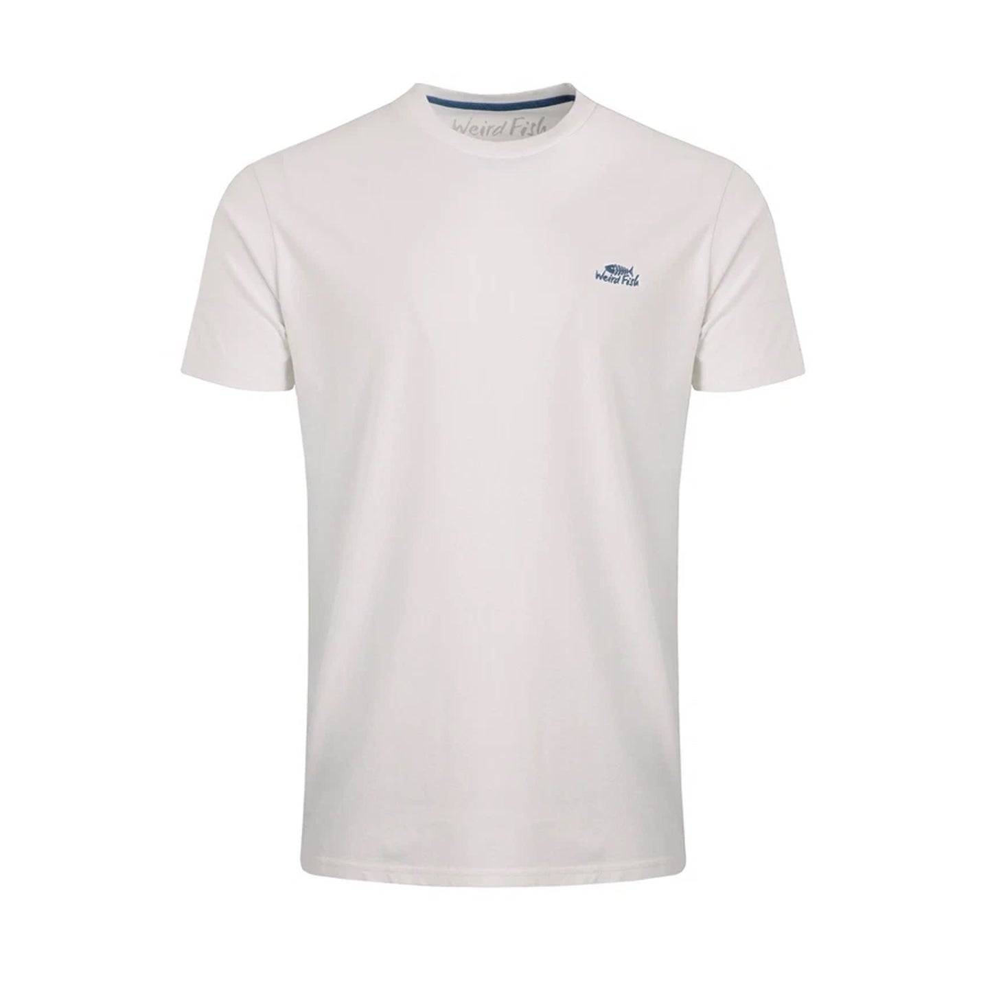 Chalk - Front - Weird Fish Mens Hooked Brand T-Shirt