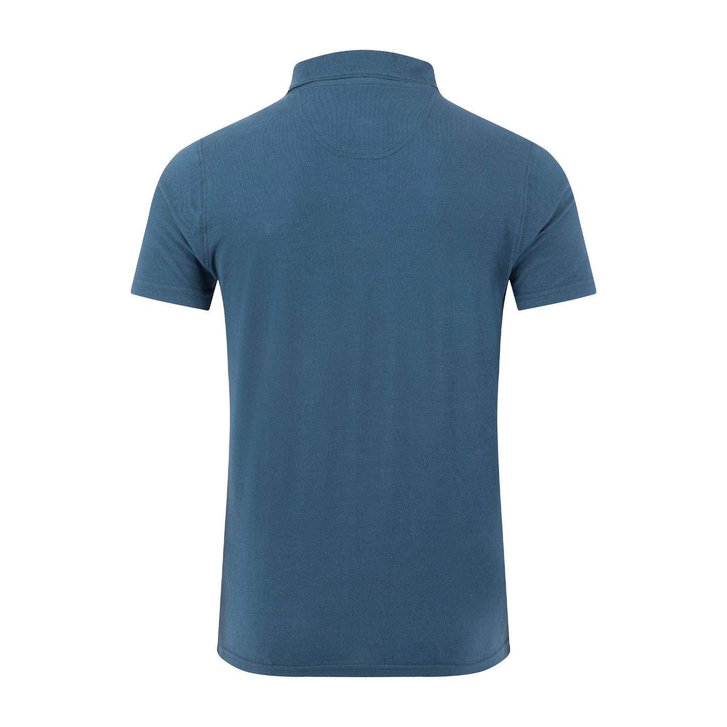 Federal Blue - Back - Weird Fish Mens Giles Pique Polo Shirt