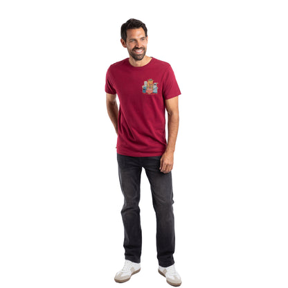 Garnet - Lifestyle - Weird Fish Mens Doctor Hoot Back Print T-Shirt