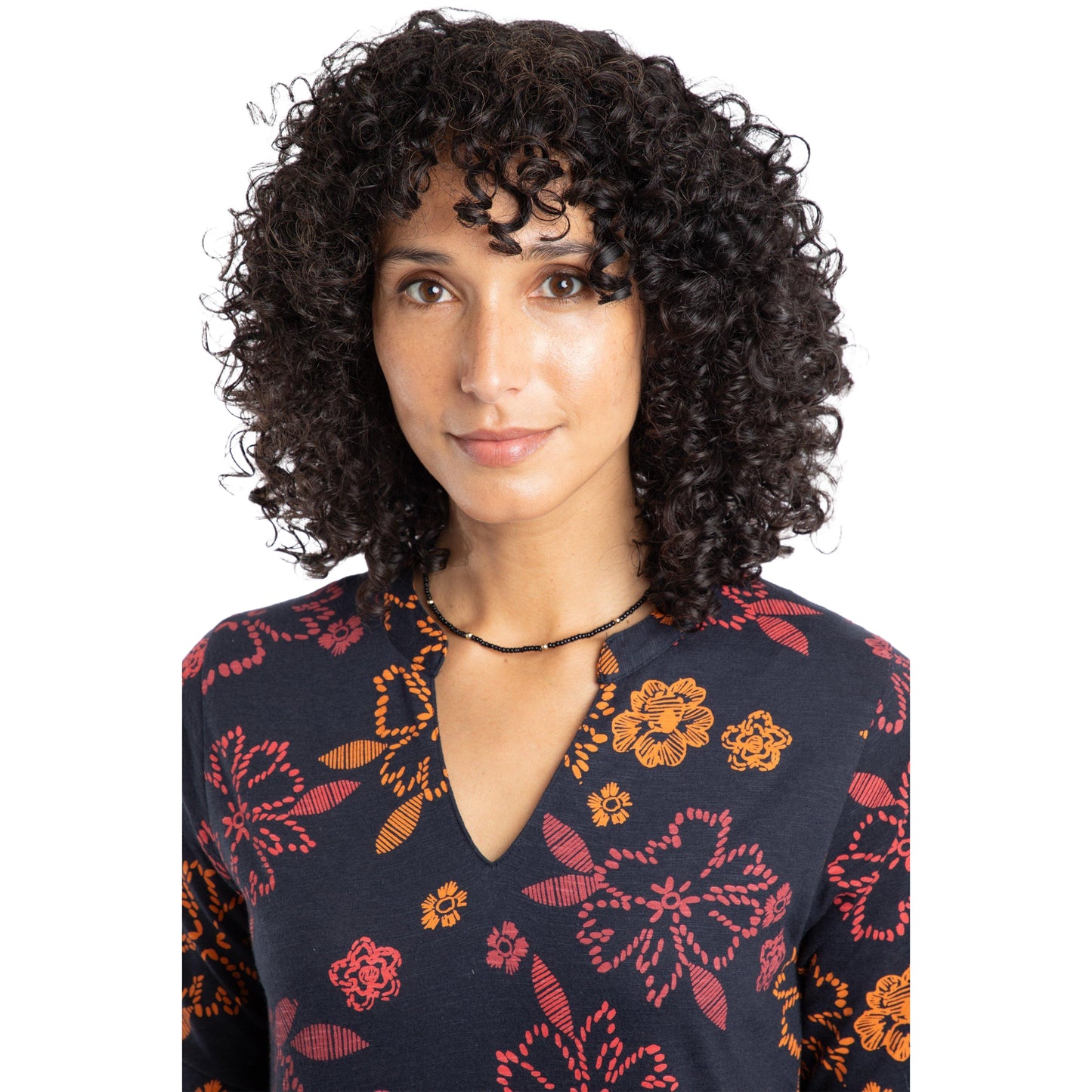 Nightshade - Side - Weird Fish Womens-Ladies Isolde Printed Jersey Midi Dress