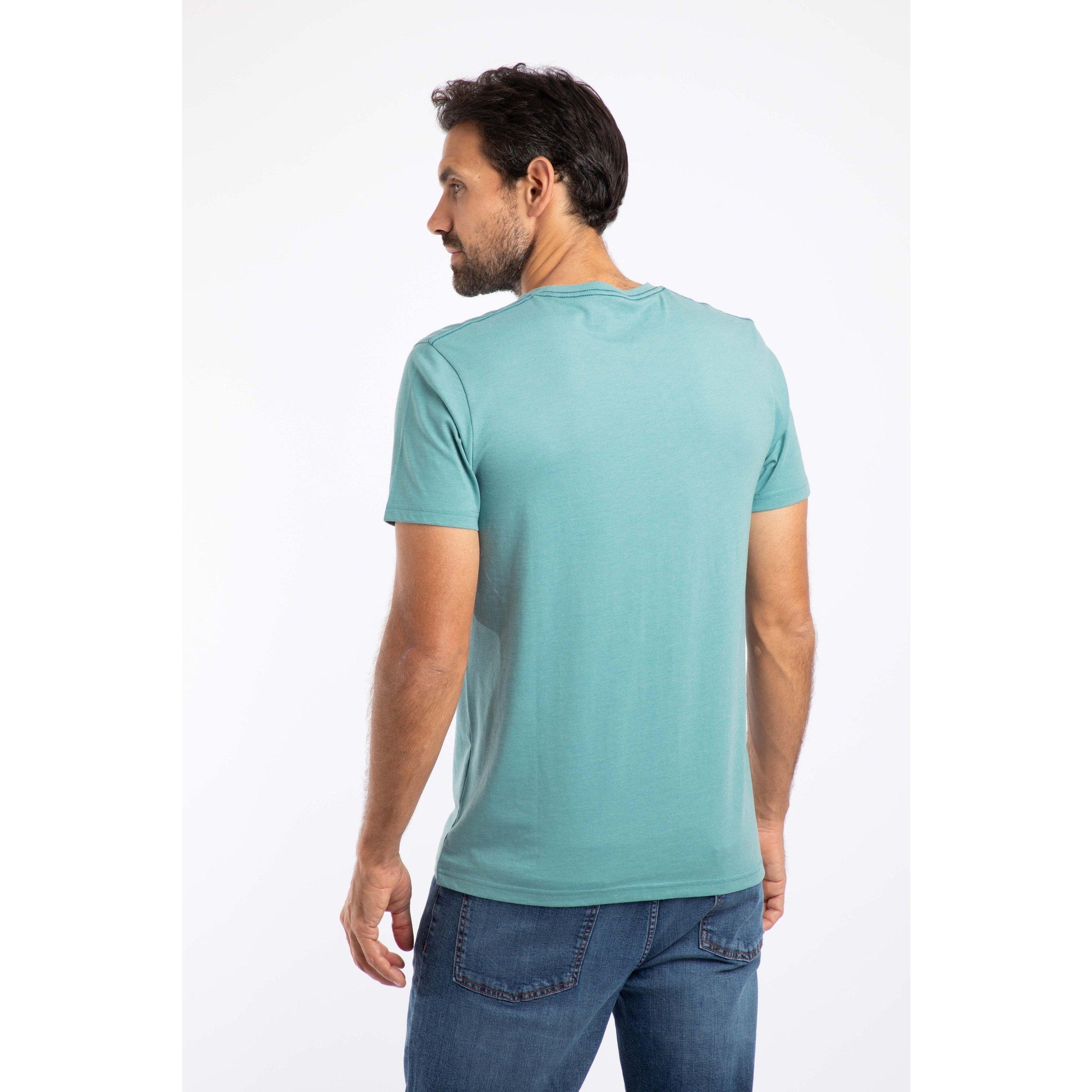 Blue - Lifestyle - Weird Fish Mens Shatter Graphic Print T-Shirt