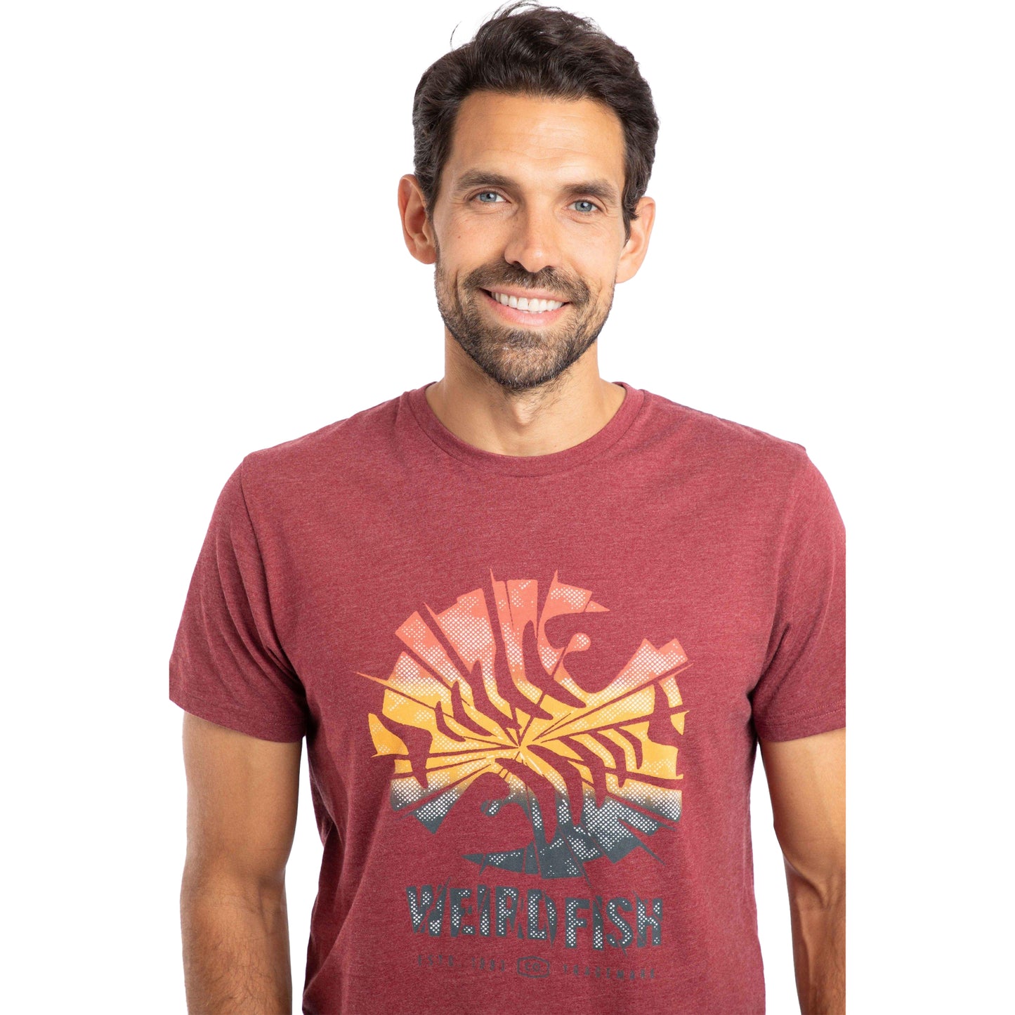Port - Side - Weird Fish Mens Shatter Graphic Print T-Shirt