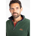Shaded Spruce - Lifestyle - Weird Fish Mens Errill Textured Quarter Zip Fleece Top