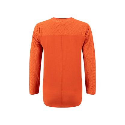 Rust Orange - Back - Weird Fish Womens-Ladies Topia Broderie Top