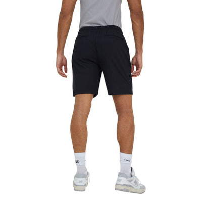 Black - Back - Brave Soul Mens Recycled Cotton Shorts
