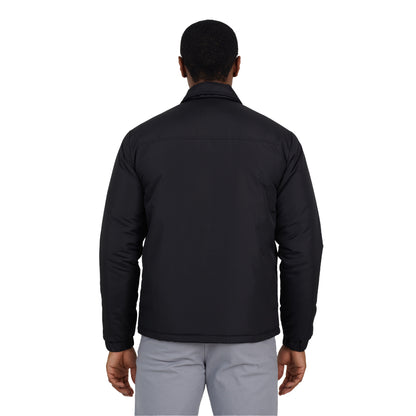 Black - Back - Brave Soul Mens Padded Coach Jacket