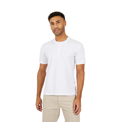 Optic White - Front - Brave Soul Mens Short-Sleeved Polo Shirt