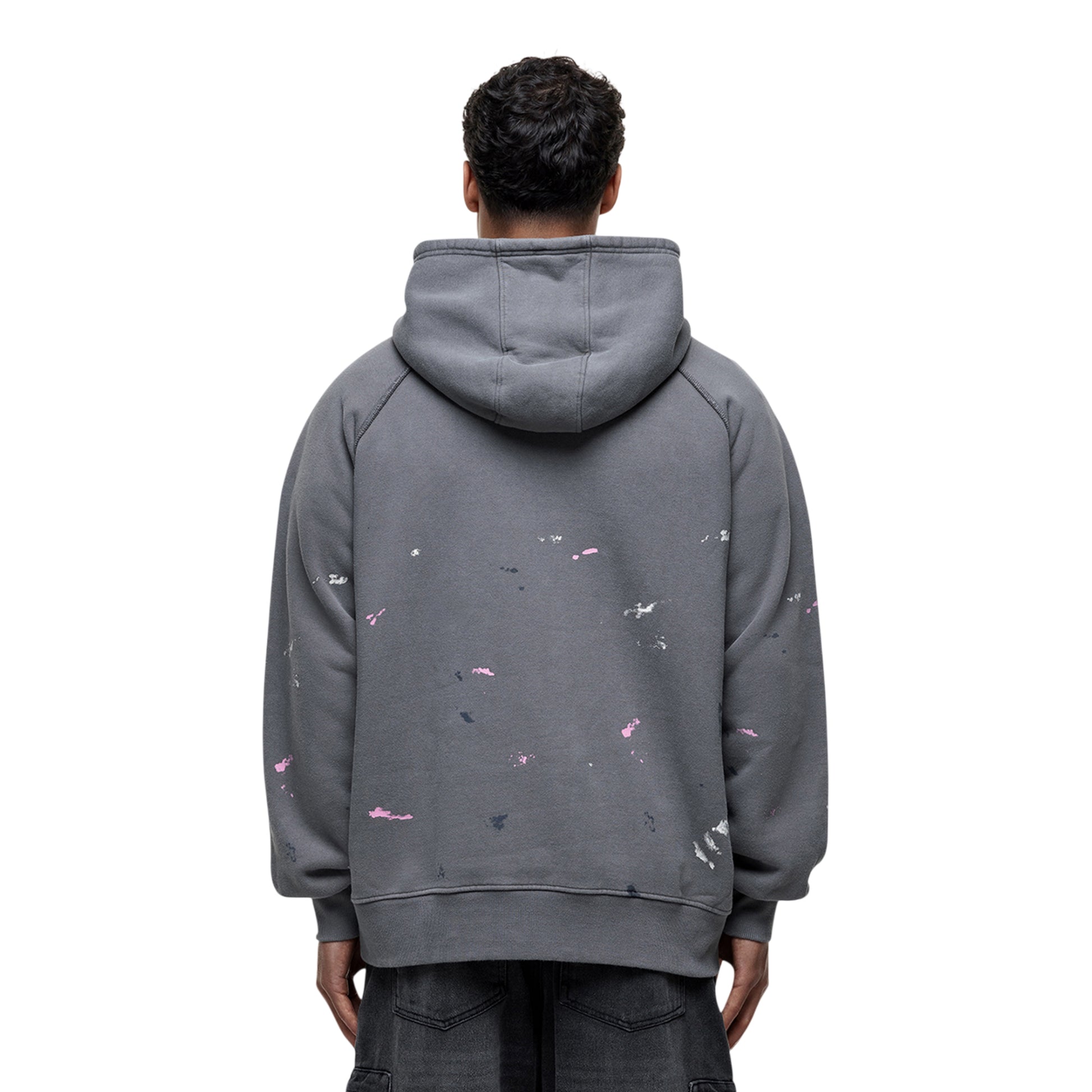 Grey - Back - Good For Nothing Mens Temperance Oversized Oversized Hoodie