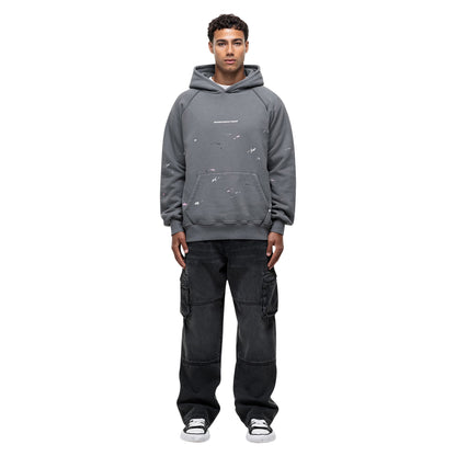 Grey - Pack Shot - Good For Nothing Mens Temperance Oversized Oversized Hoodie
