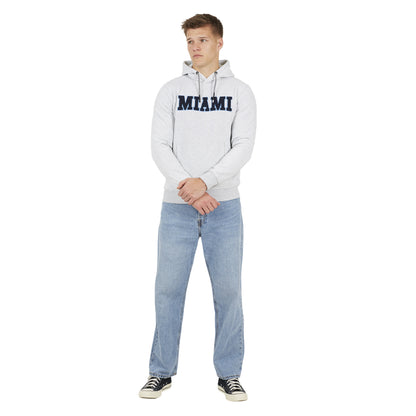 Ecru Marl - Lifestyle - Brave Soul Mens Crossover Overhead Hoodie