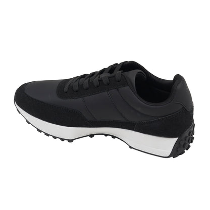 Black - Back - Brave Soul Mens Alta Trainers