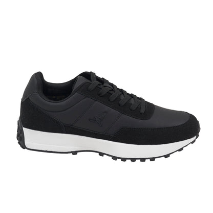 Black - Front - Brave Soul Mens Alta Trainers