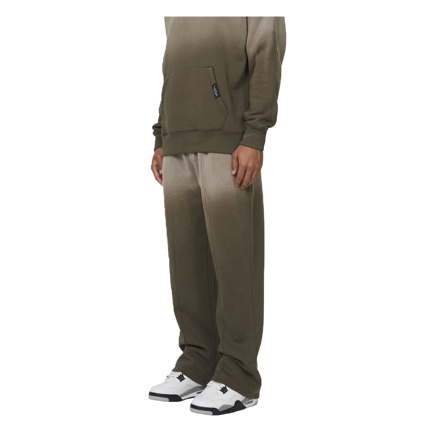 Green - Side - Good For Nothing Mens Gradient Baggy Joggers