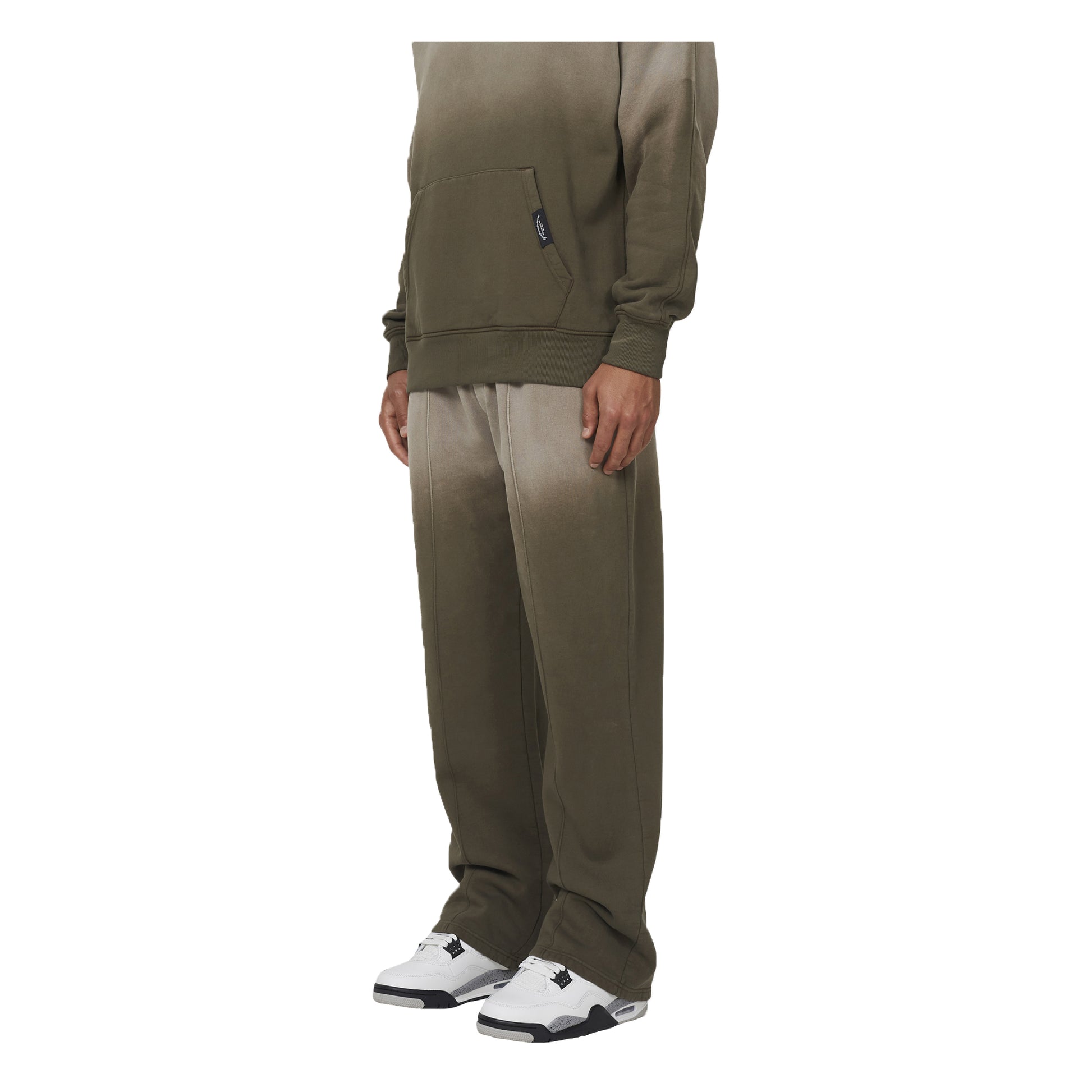 Green - Side - Good For Nothing Mens Gradient Baggy Joggers