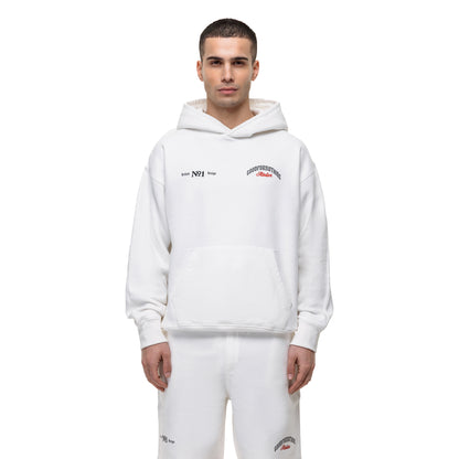 Off White - Front - Good For Nothing Mens Antique Hoodie