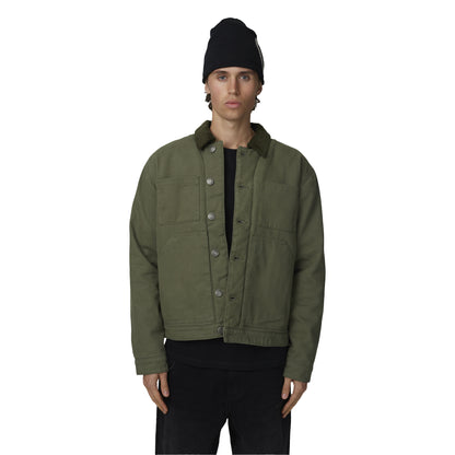 Green - Front - Good For Nothing Mens Worker Jacket
