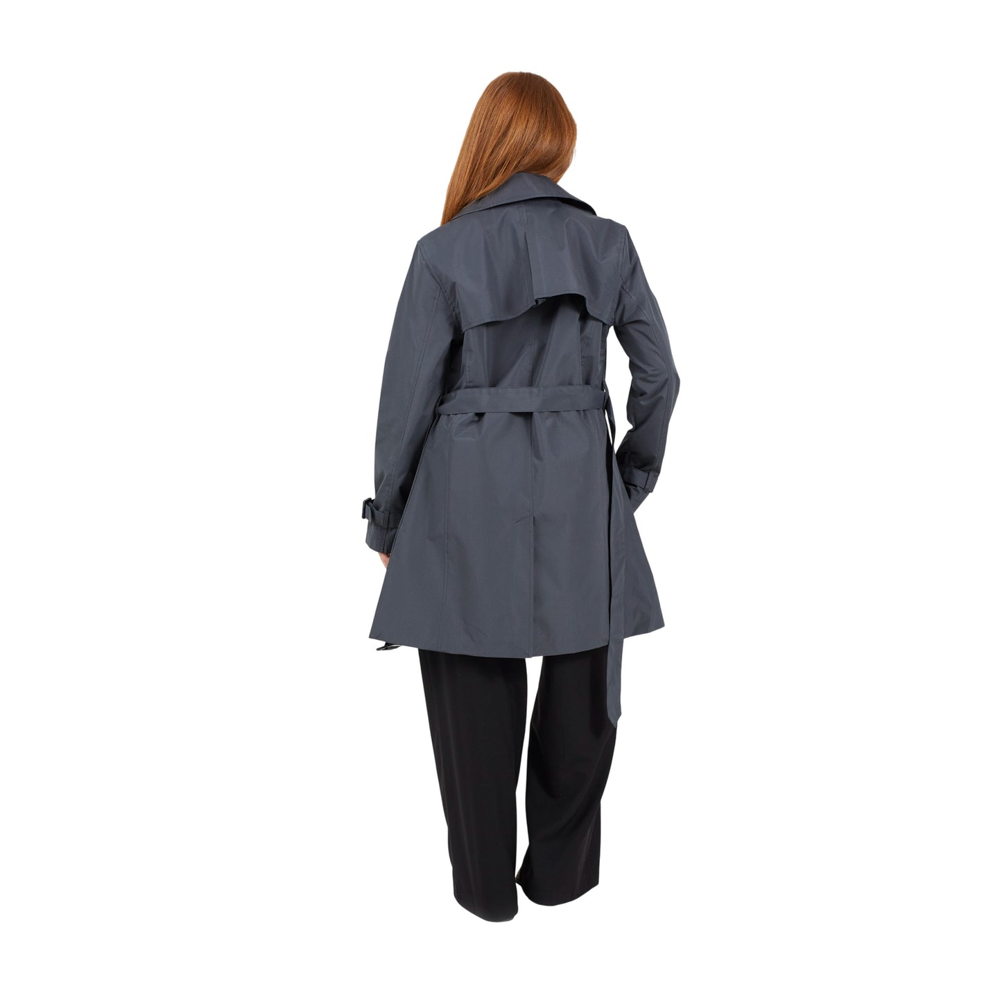 Charcoal - Back - Brave Soul Womens-Ladies Brandy Mackintosh