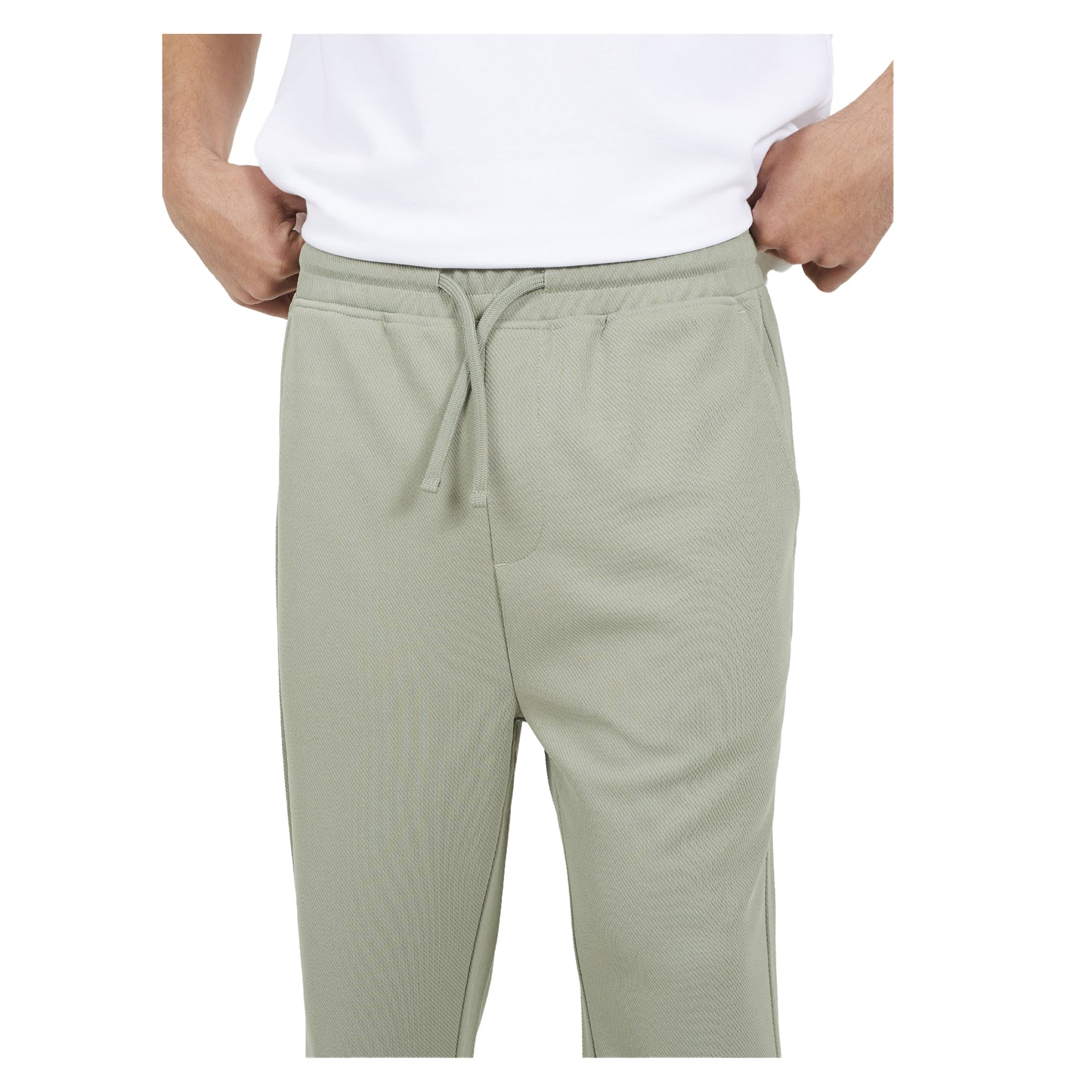Sage - Side - Brave Soul Mens Stretch Regular Joggers