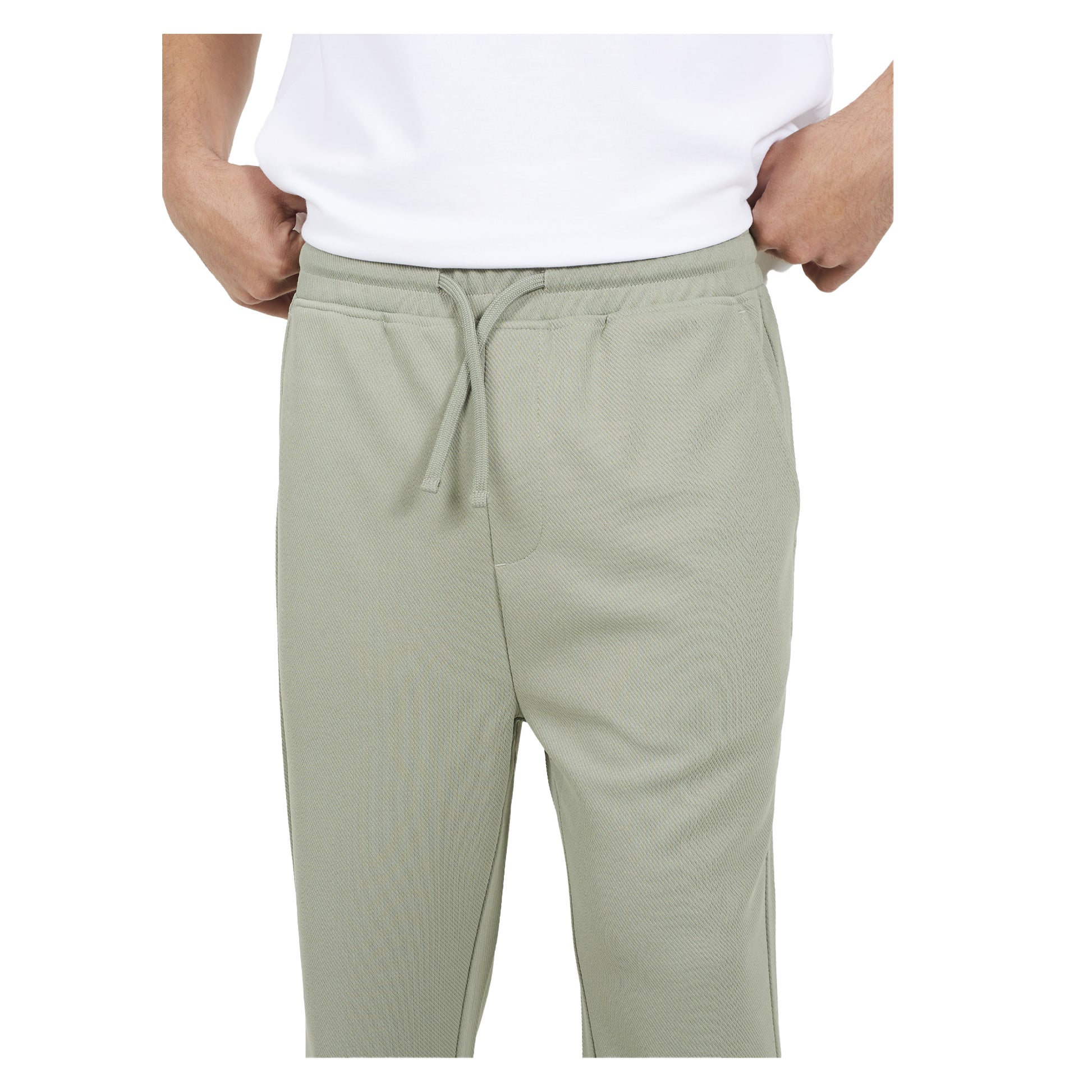 Sage - Side - Brave Soul Mens Stretch Regular Joggers