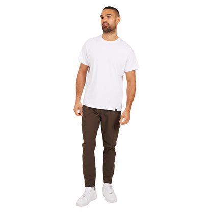Khaki - Lifestyle - Brave Soul Mens Ripstop Cargo Trousers