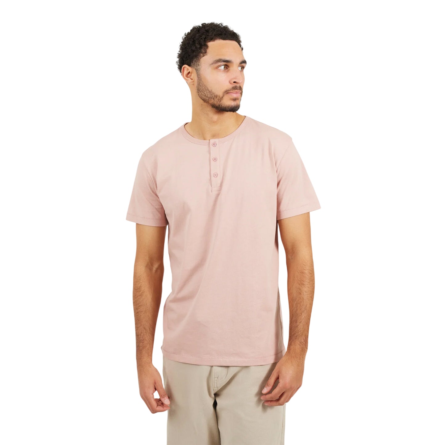 Optic White-Light Sand-Light Blue-Dusty Pink-Pale Mint - Pack Shot - Brave Soul Mens Short-Sleeved Polo Shirt (Pack of 6)