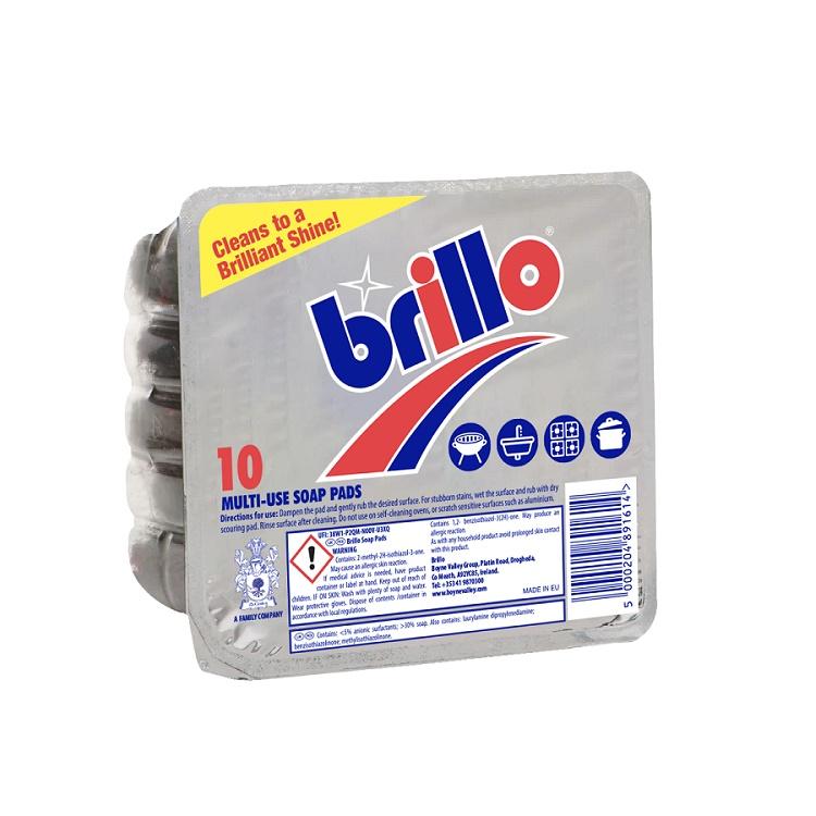 One Colour - Front - Brillo Pads 10pk