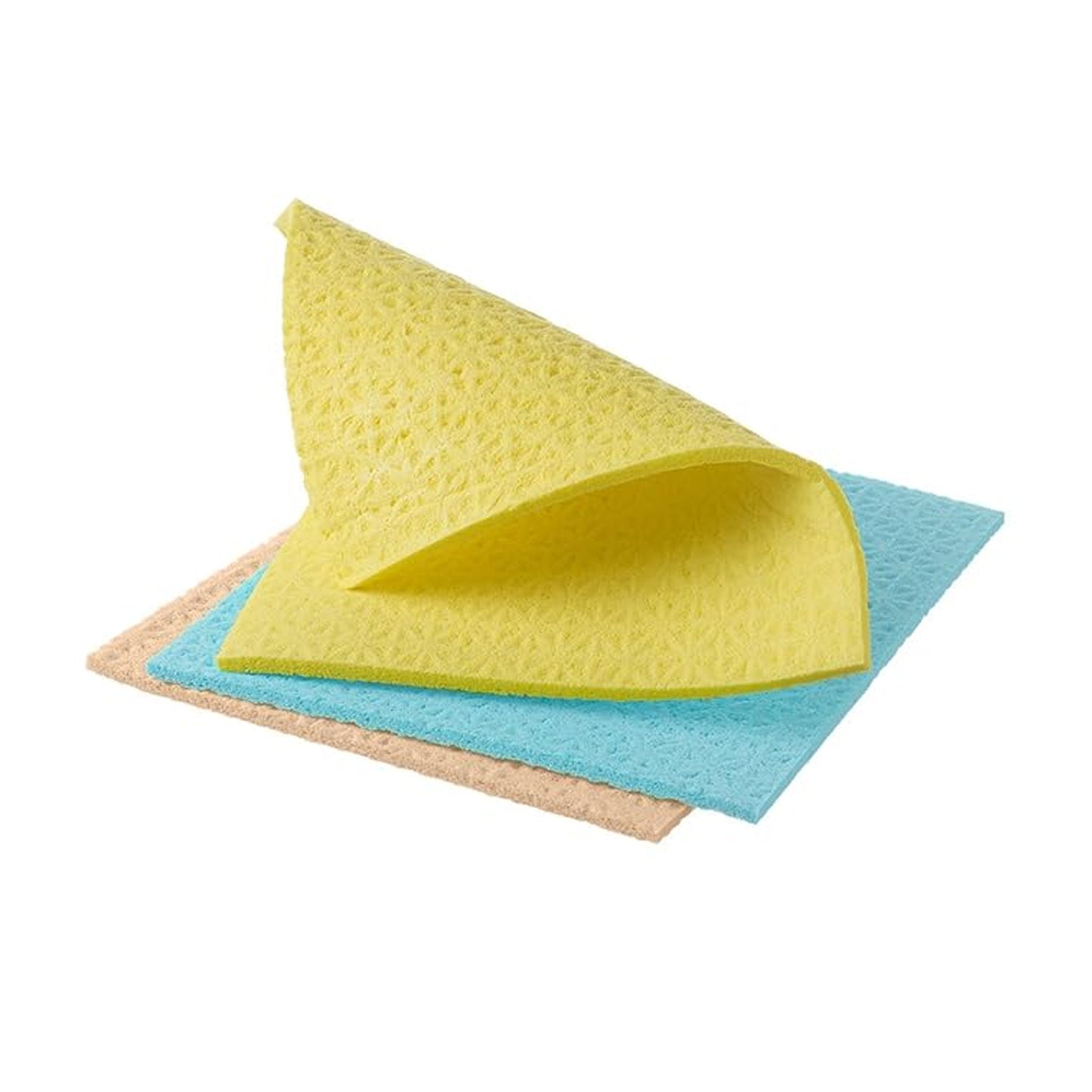 One Colour - Back - Spontex Sponge Cloth 5pk