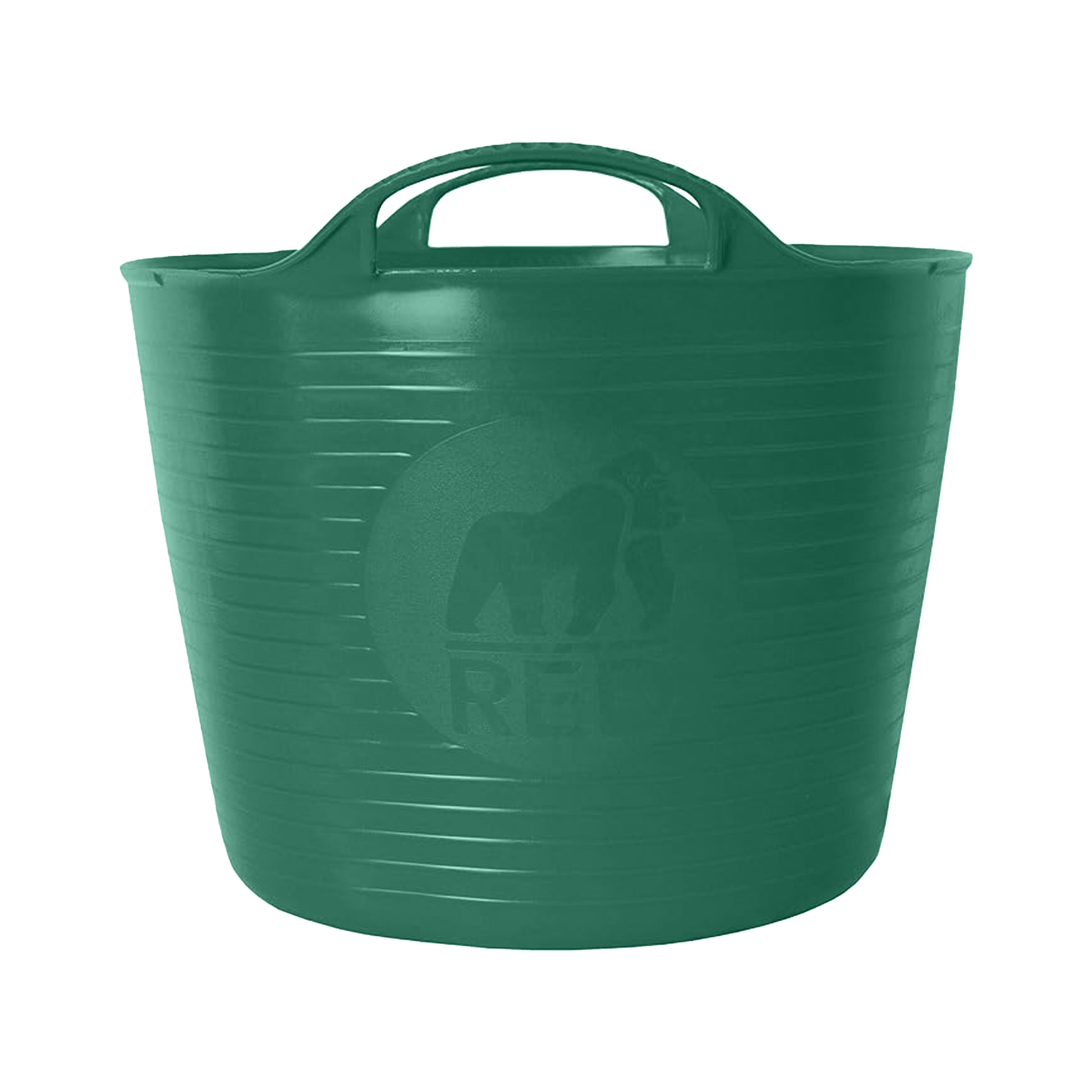 One Colour - Back - Red Gorilla Tubtrug Small Green 14L