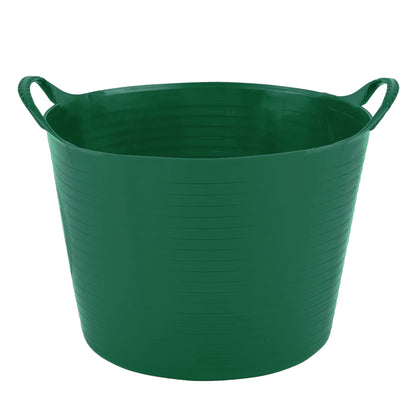 One Colour - Front - Red Gorilla Tubtrug Small Green 14L