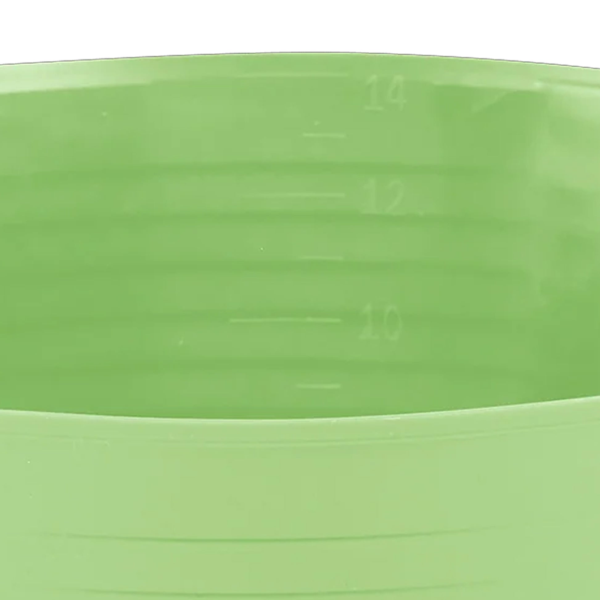 One Colour - Side - Red Gorilla Tubtrug Small Pistachio 14L