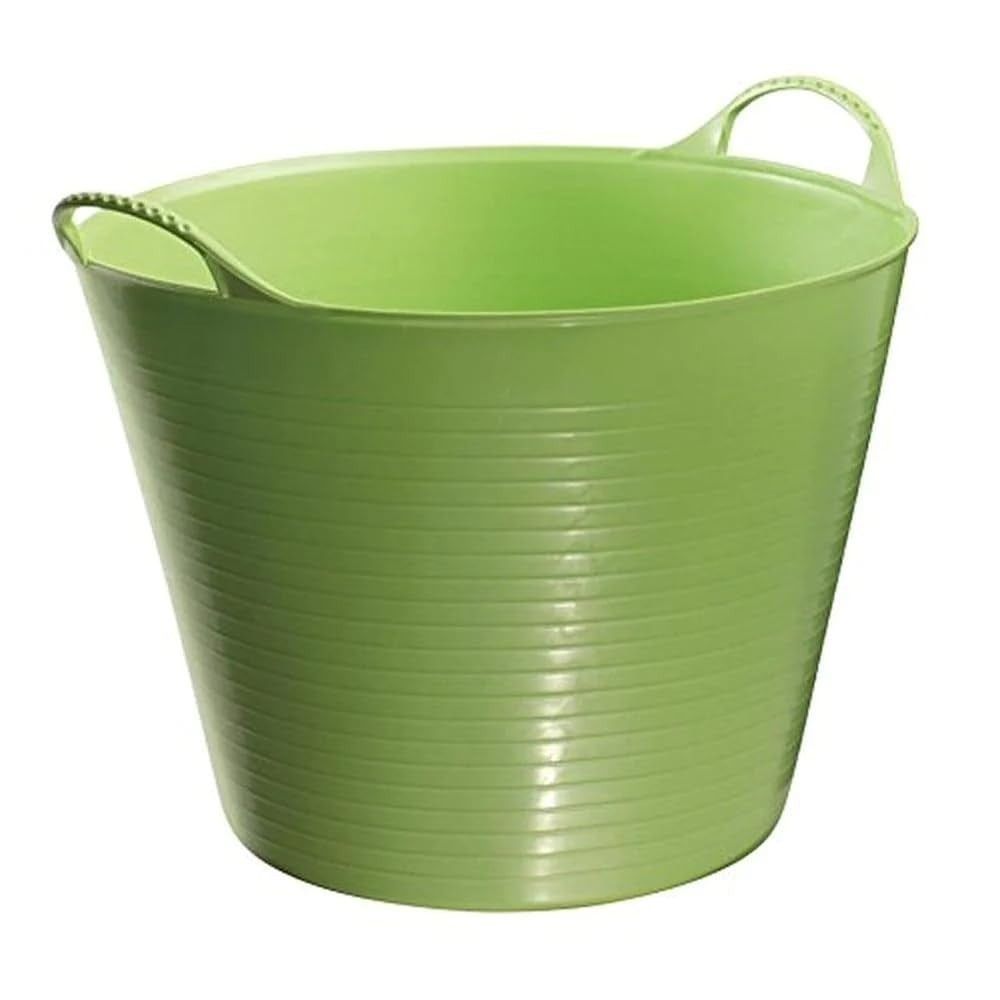 One Colour - Front - Red Gorilla Tubtrug Small Pistachio 14L