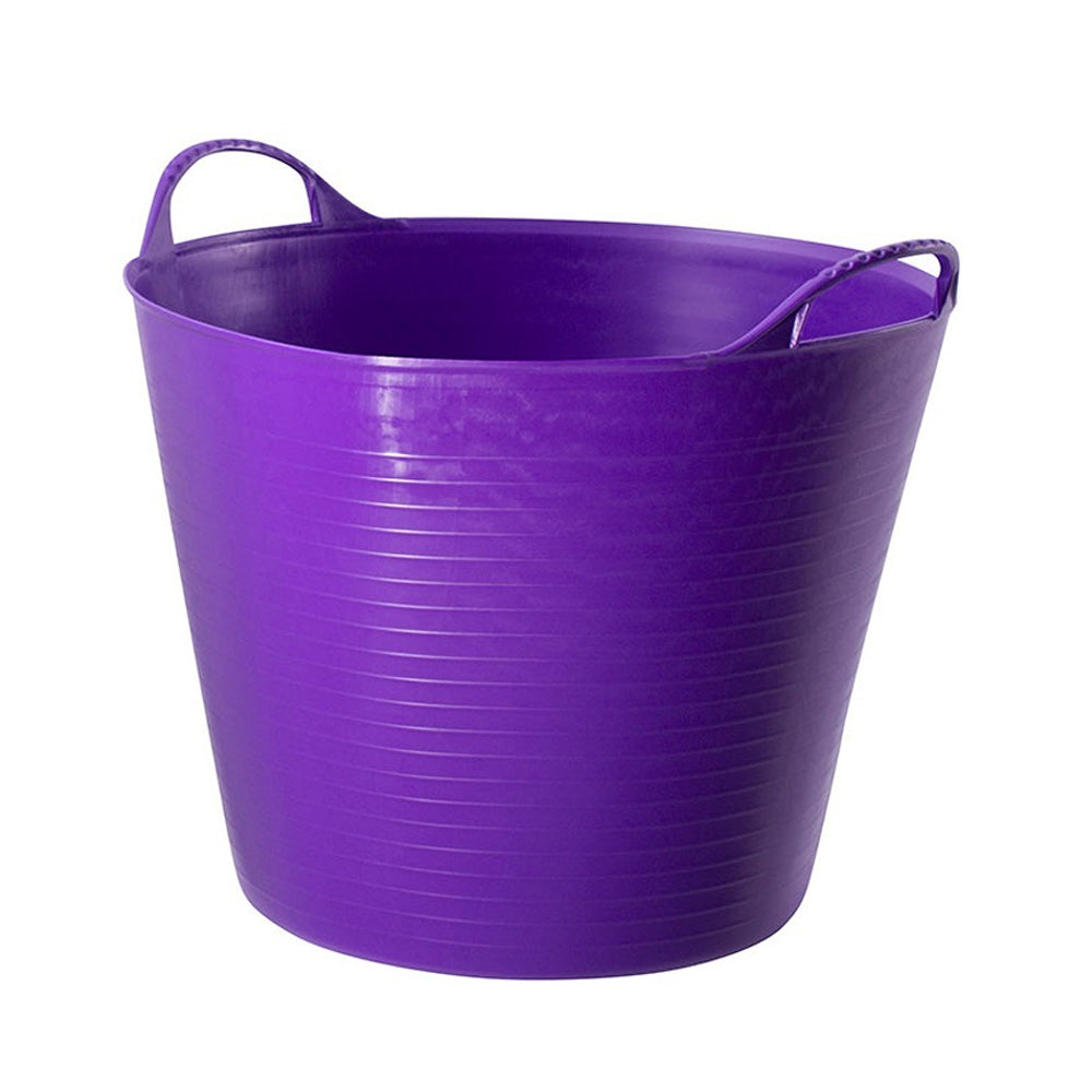 One Colour - Back - Red Gorilla Tubtrug Small Purple 14L