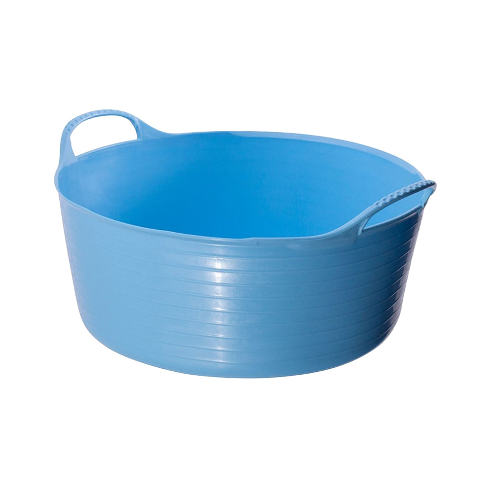One Colour - Back - Red Gorilla Tubtrug Small Shallow Sky Blue 15L