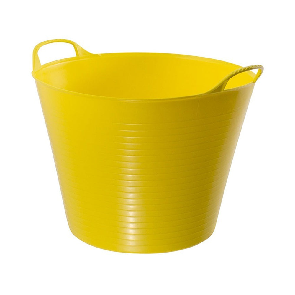 One Colour - Back - Red Gorilla Tubtrug Medium Yellow 26L