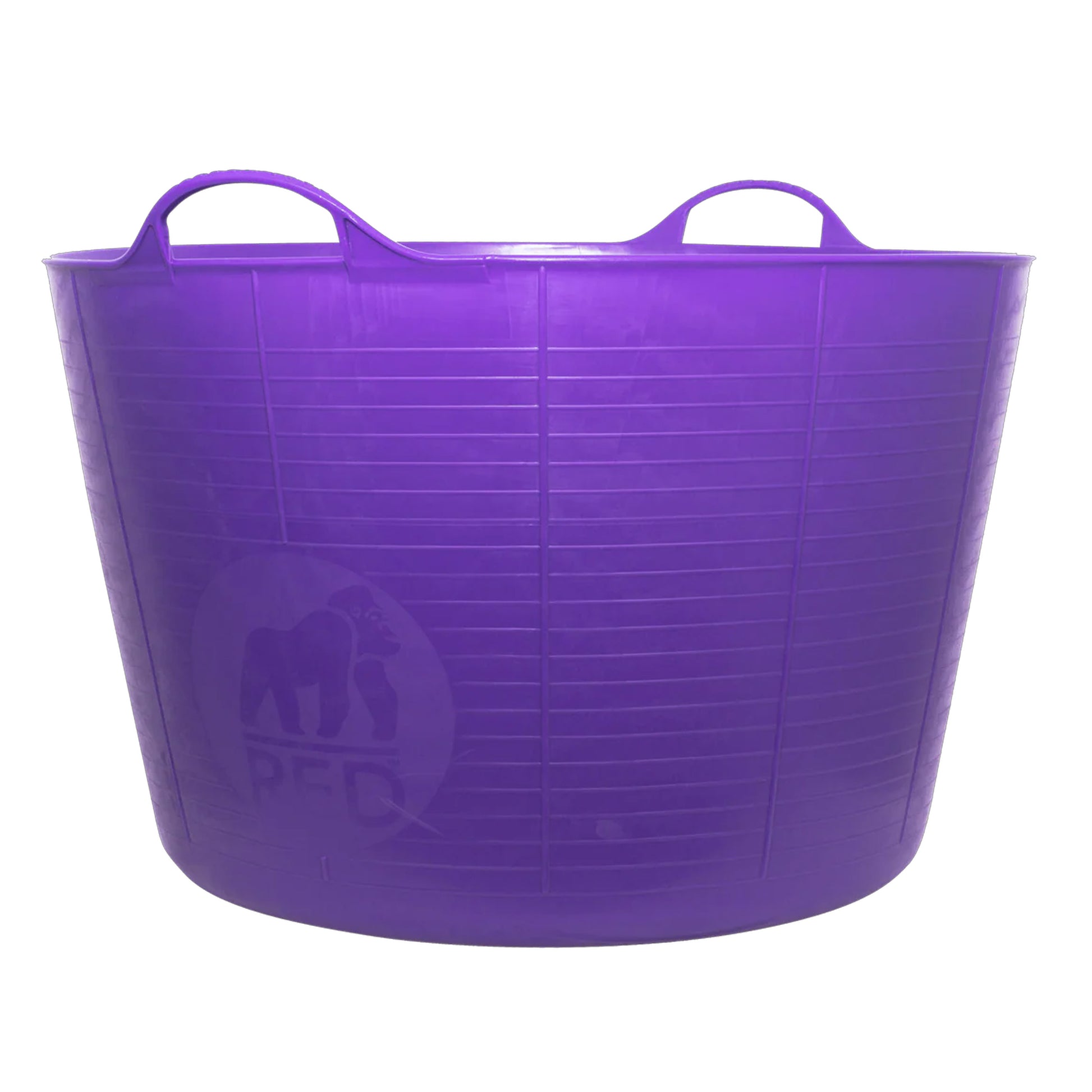 One Colour - Side - Red Gorilla Tubtrug Extra Large Purple 75L