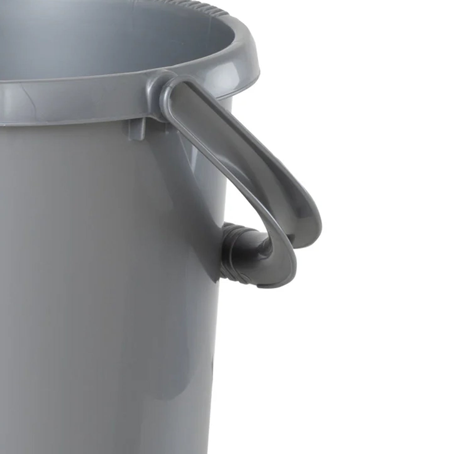 One Colour - Side - Casa 10L Bucket Silver