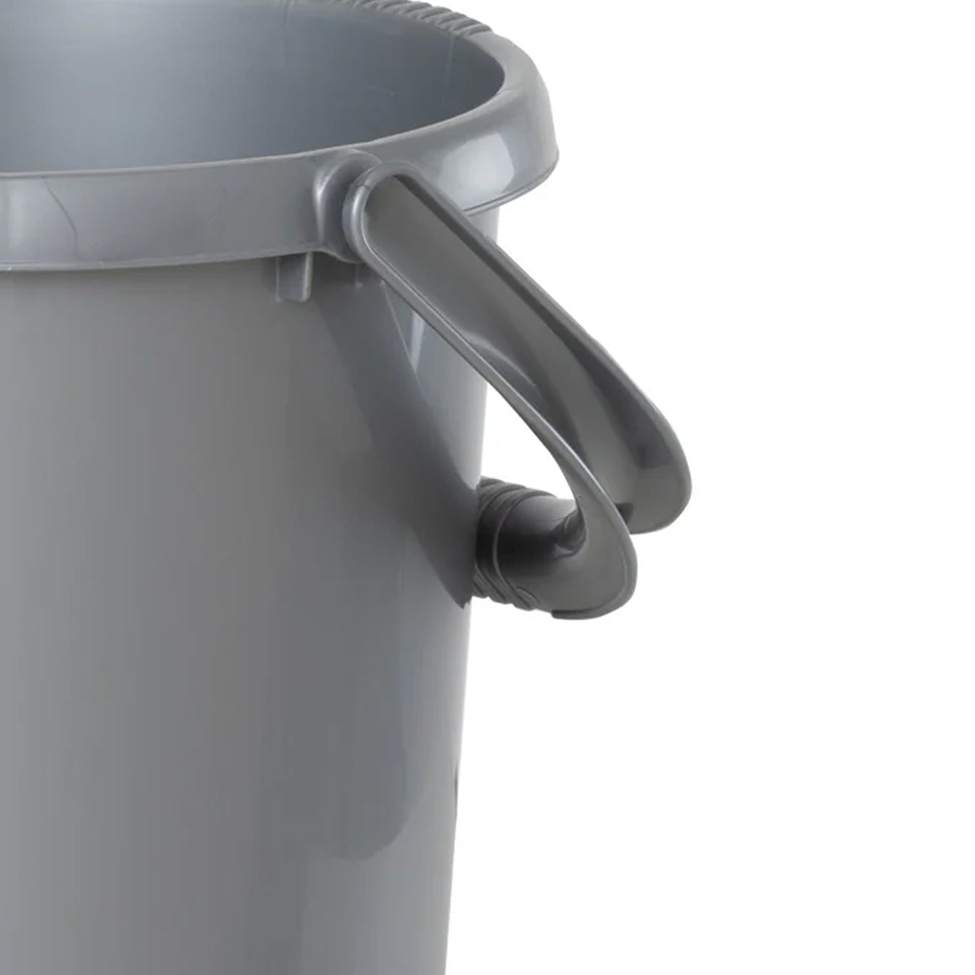 One Colour - Side - Casa 10L Bucket Silver