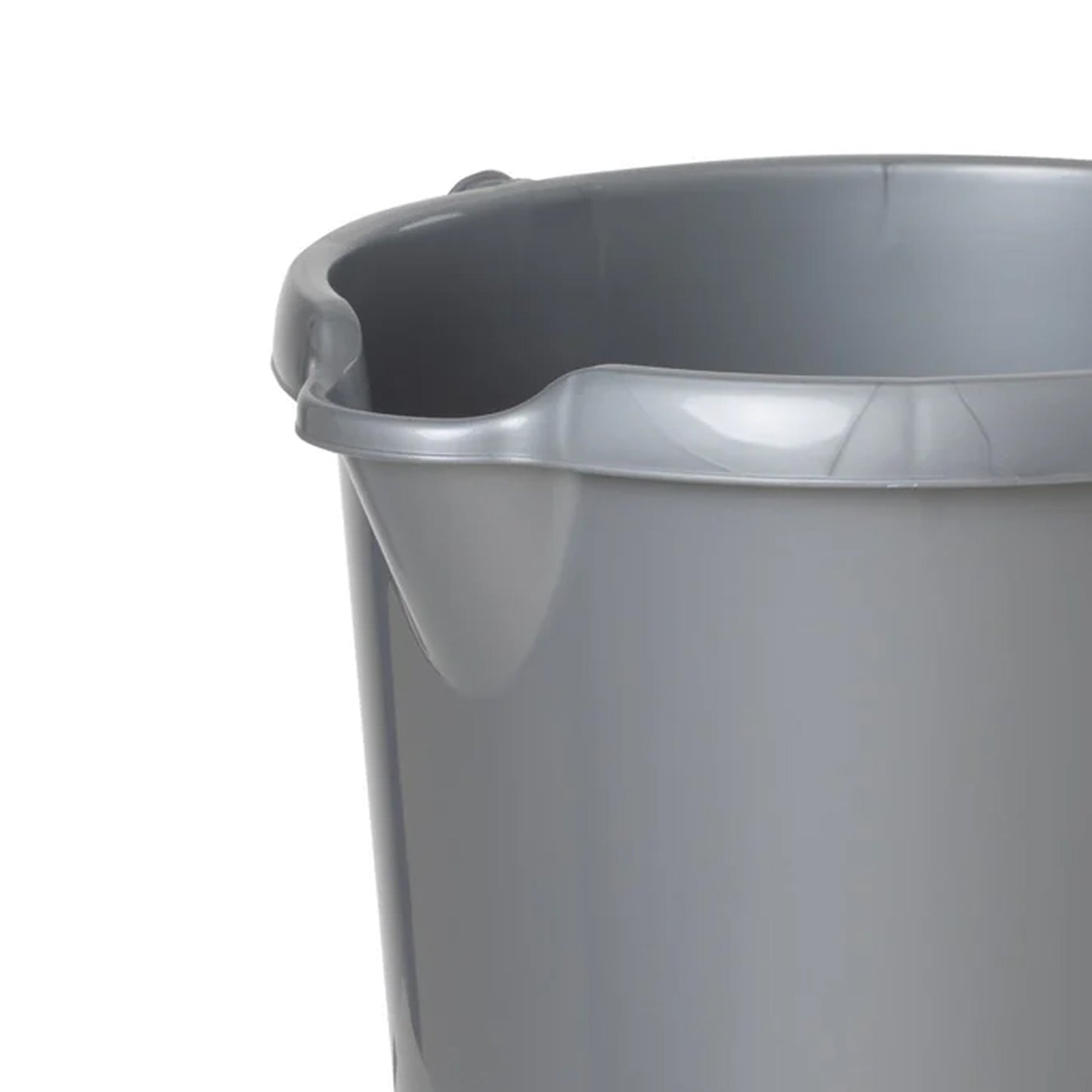 One Colour - Pack Shot - Casa 10L Bucket Silver