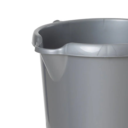 One Colour - Pack Shot - Casa 10L Bucket Silver