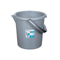 One Colour - Front - Casa 10L Bucket Silver