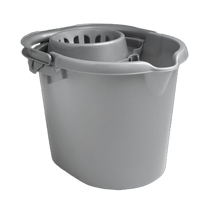 One Colour - Front - Casa 16L Mop Bucket Silver