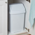 One Colour - Lifestyle - Casa 8L Swing Bin Ice White