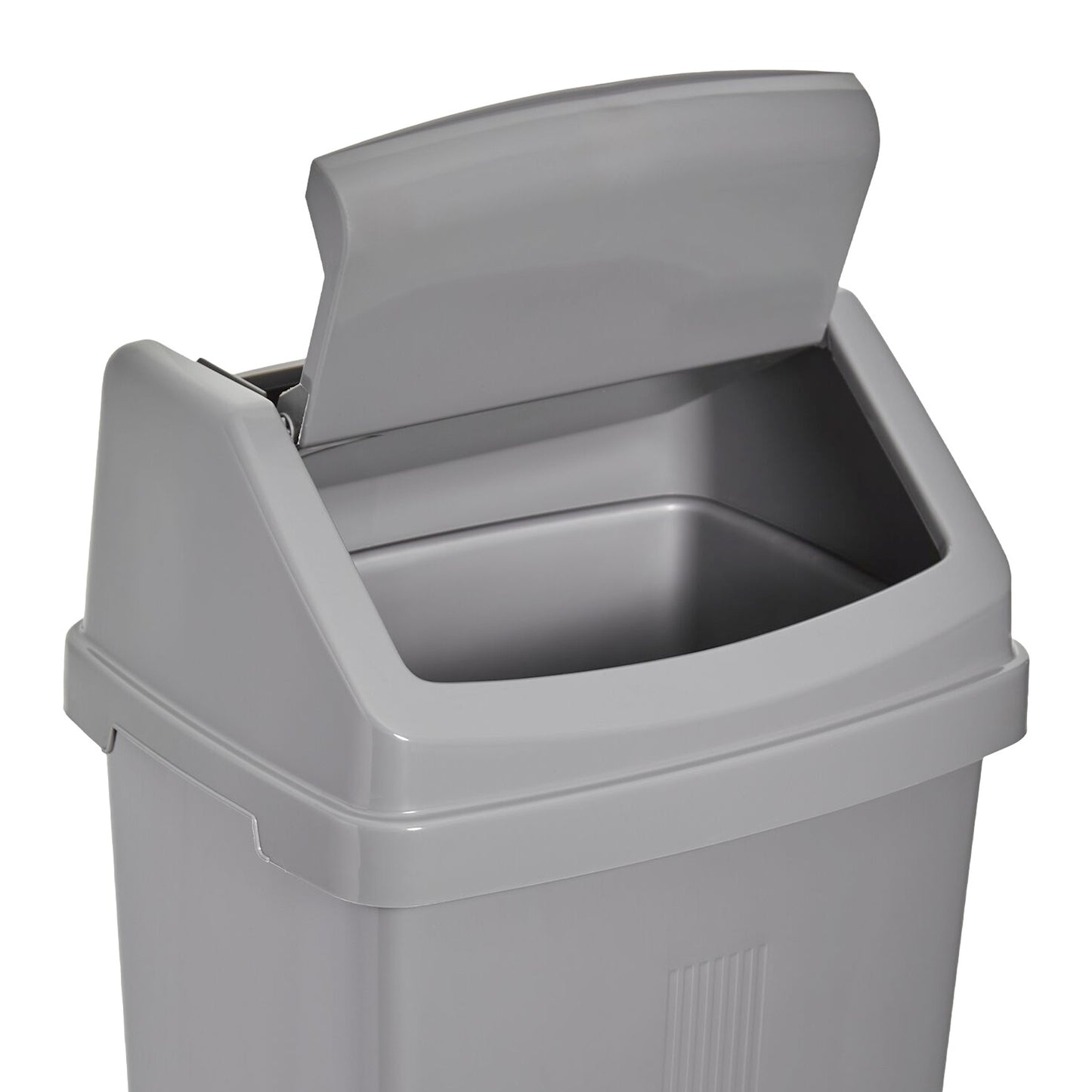 One Colour - Lifestyle - Casa 50L Swing Bin Silver