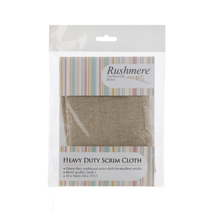 One Colour - Back - Rushmere Heavy Scrim Cloth Grade 1 18 x 15.5''