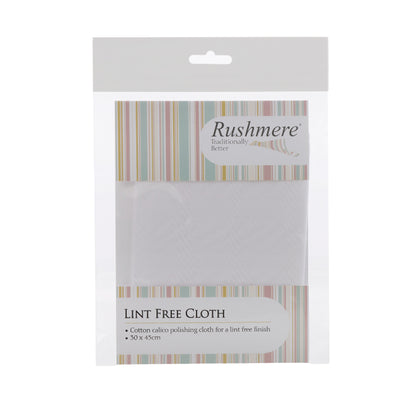 One Colour - Back - Rushmere Lint Free Polishing Cloth 30 x 45cm