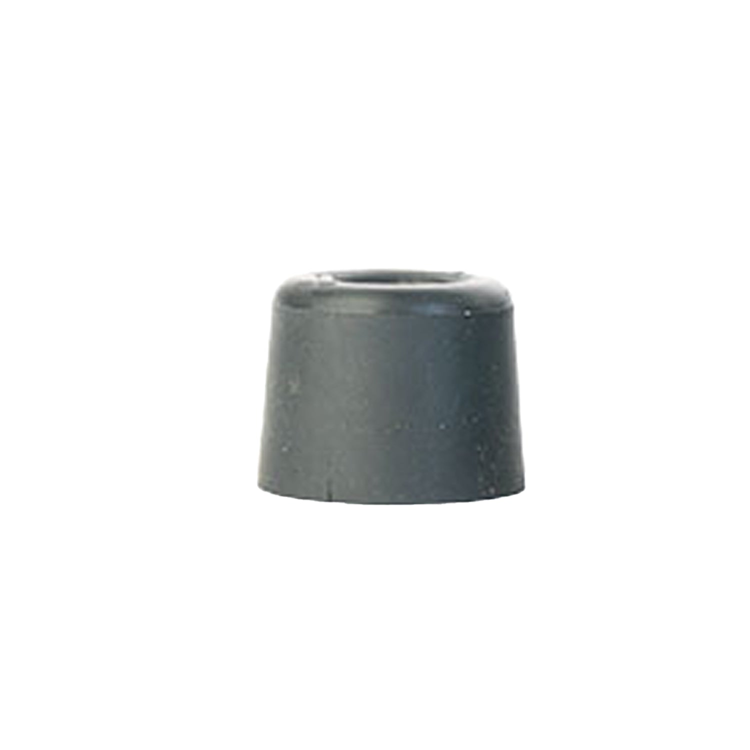 One Colour - Front - Small Black Rubber Door Stops 25mm - 1''