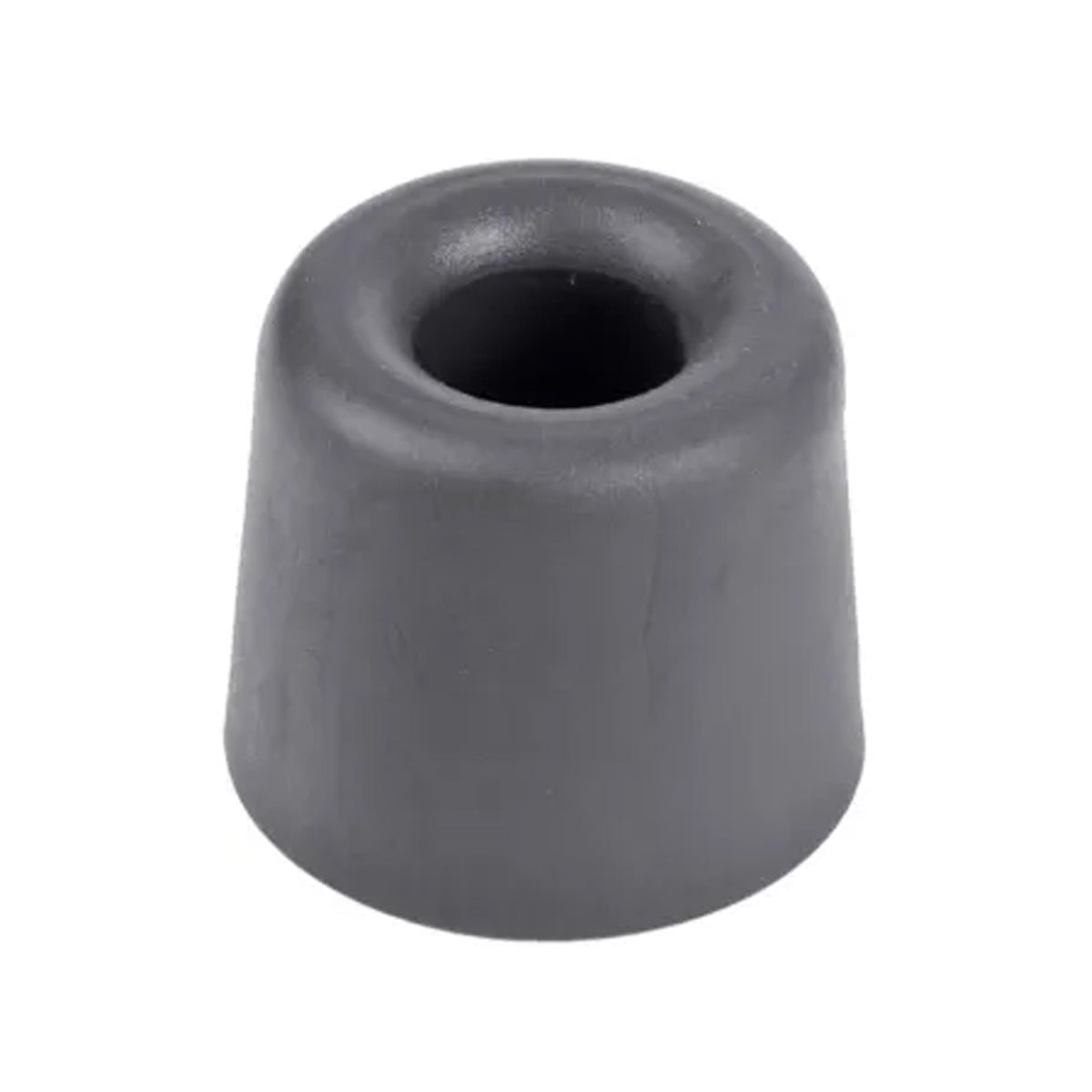 One Colour - Side - Small Black Rubber Door Stops 25mm - 1''