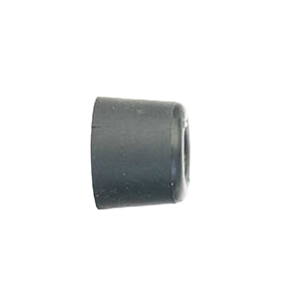 One Colour - Pack Shot - Small Black Rubber Door Stops 25mm - 1''
