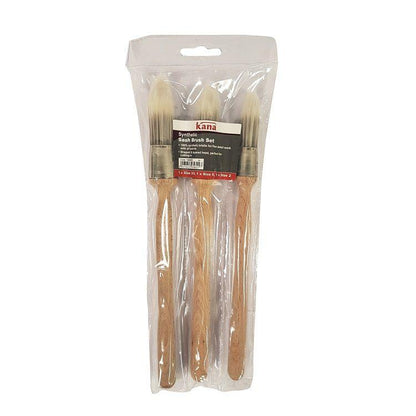 One Colour - Front - Kana Sash Brush Set 3pk